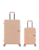 Lot de 2 Valises Rigides Grand Format et Cabine XS CELIA