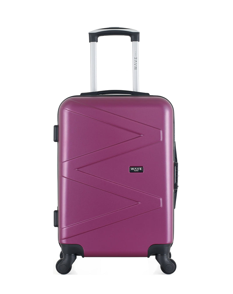 WAVE PARIS - Valise Cabine ABS AMAZONE 4 Roues 55 cm