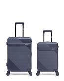 Lot de 2 Valises Rigides Taille Moyenne et Cabine WOHLEN