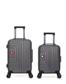 SWISS KOPPER - LOT DE 2 - Valise Cabine et Valise Cabine XXS RUTI