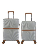 Lot de 2 Valises Rigides Cabine et Cabine XS OAKLAND