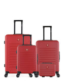 SWISS KOPPER - LOT DE 4 - Valise Grand Format, Valise Week-end, Valise Cabine et Vanity WIL
