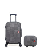 SWISS KOPPER - LOT DE 2 - Valise Cabine et Vanity SPIEZ