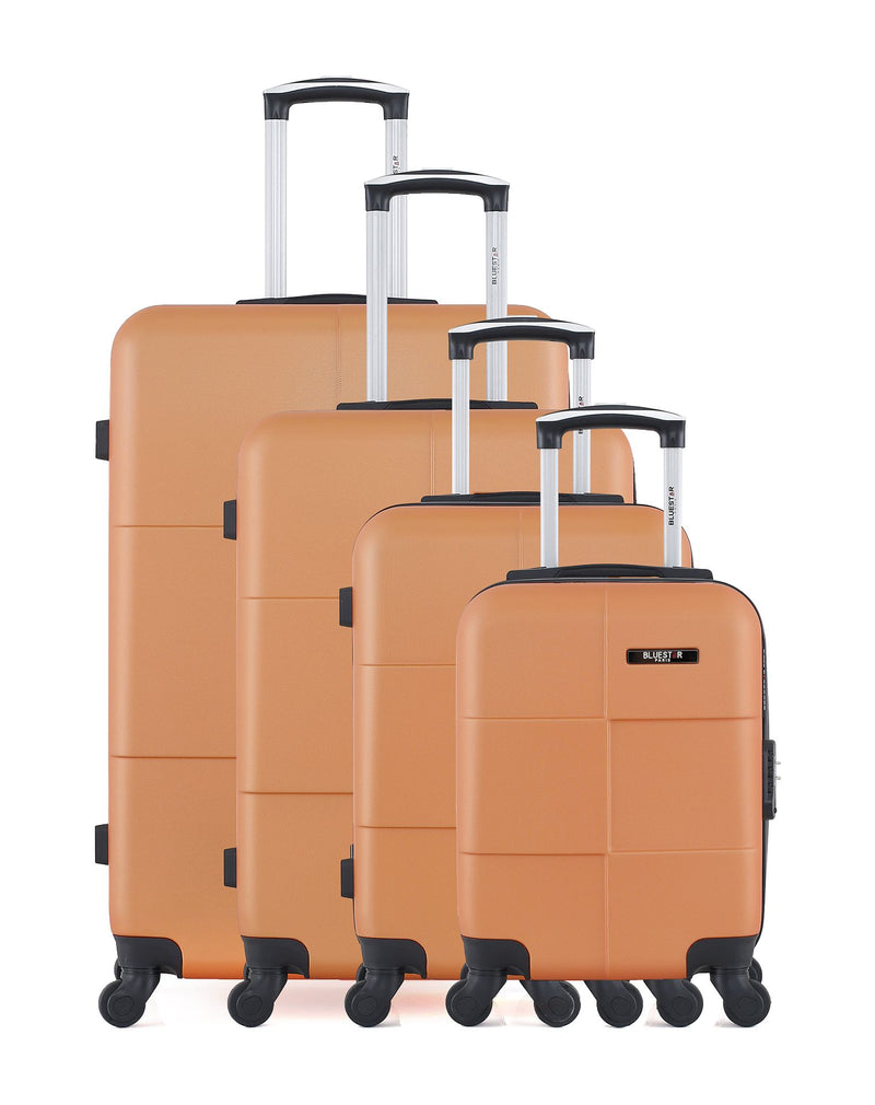 BLUESTAR - Set de 4 Valises MIAMI-M 75 cm 4 Roues
