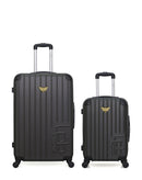 LPB LUGGAGE - Lot de 2 - Valises grand format et cabine MARIANNE