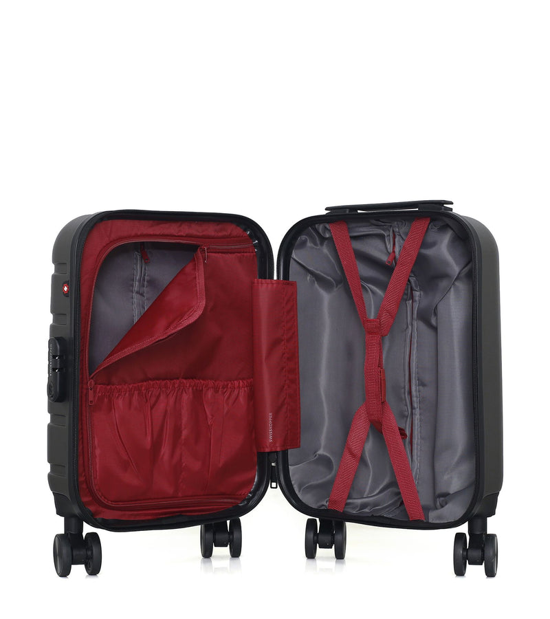 SWISS KOPPER - LOT DE 2 - Valises cabine XXS et vanity AIGLE
