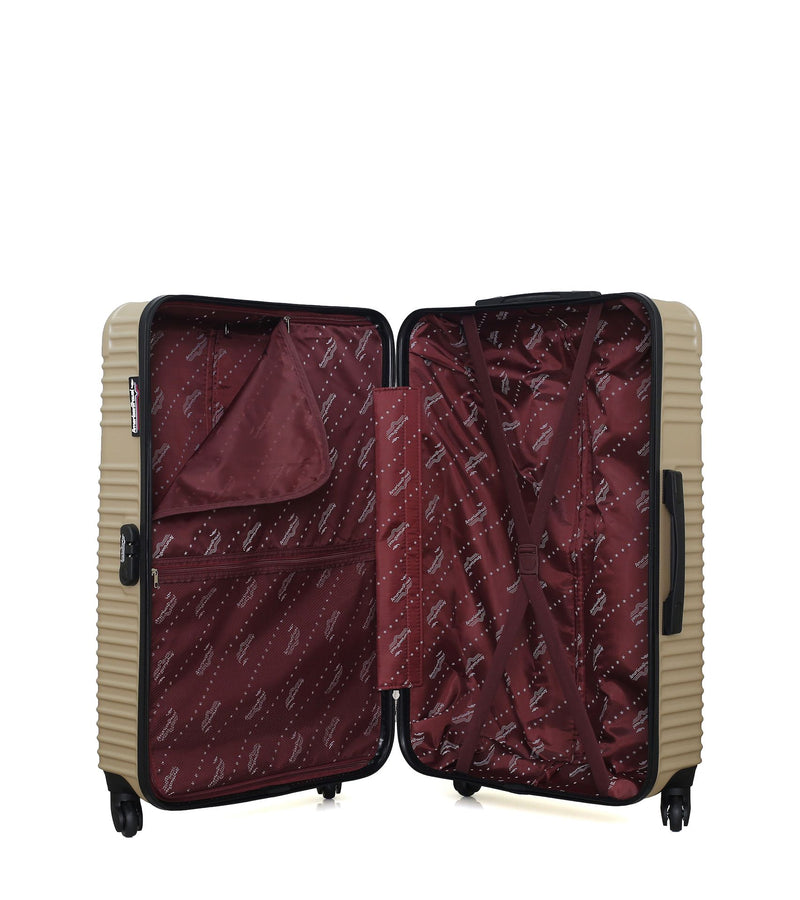 AMERICAN TRAVEL - Lot de 2 - Valises grand format et cabine MEMPHIS