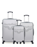 AMERICAN TRAVEL - LOT DE 3 - Valises grand format, weekend et cabine CHELSEA