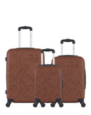 LPB LUGGAGE - Lot de 3 - Valise weekend, valise cabine et valise cabine XXS NAIS