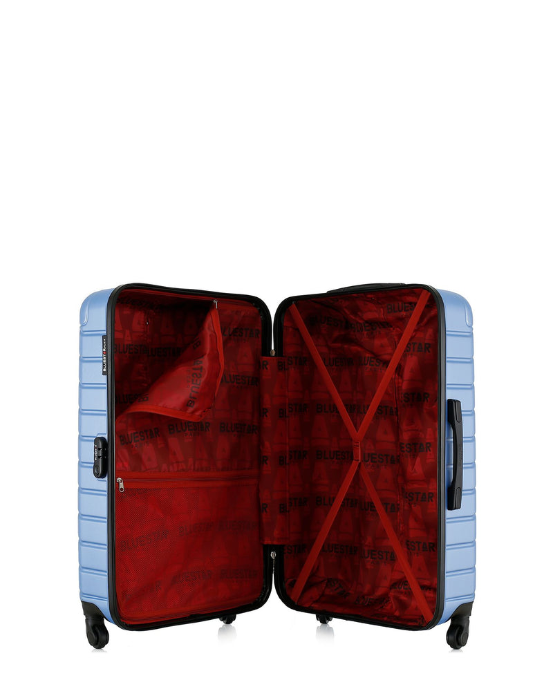 BLUESTAR - Set de 4 Valises CITE-M 75 cm 4 Roues