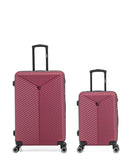 Lot de 2 Valises Rigides Grand Format et Cabine GAITE
