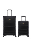 Lot de 2 Valises Rigides Grand Format et Cabine LYNDA