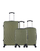 HERO - Lot de 3 - Valises grand format, cabine et cabine XXS LAGOS