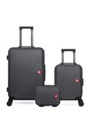 SWISS KOPPER - LOT DE 3 - Valise Week-end, Valise Cabine XXS et Vanity SPIEZ