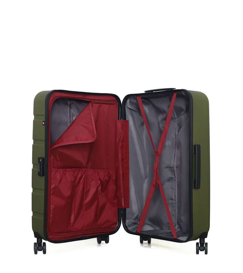 SWISS KOPPER - Set de 5 Valises AIGLE-U 75 cm 4 Roues