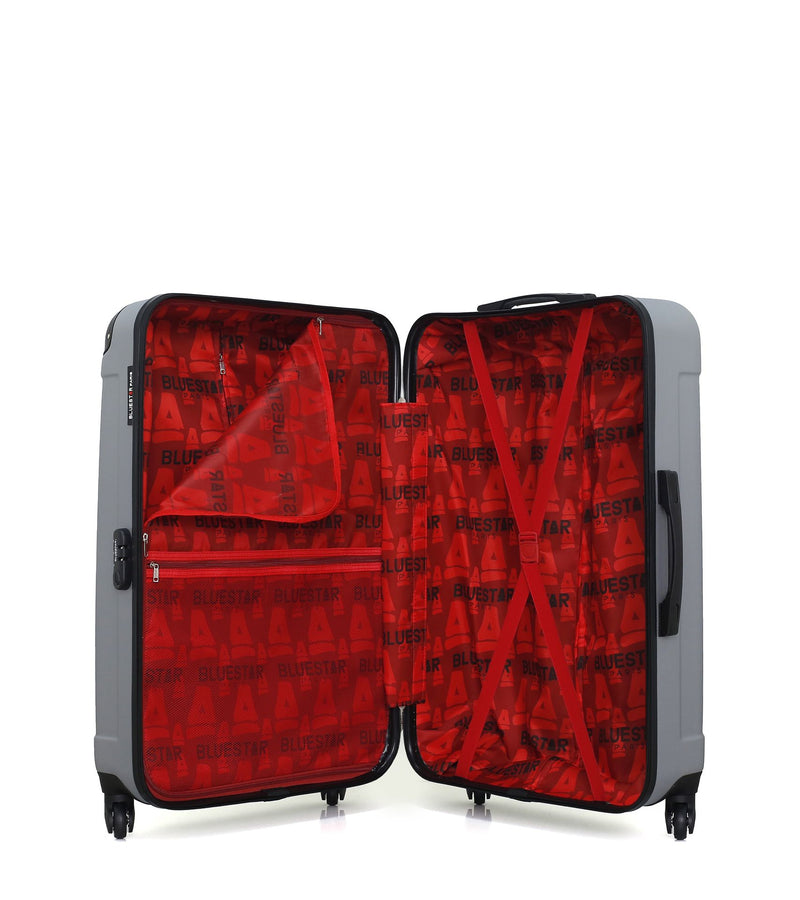 BLUESTAR - Set de 3 Valises MADRID 75 cm 4 Roues