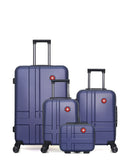 SWISS KOPPER - LOT DE 4 - Valise Grand Format, Valise Cabine, Valise Cabine XXS et Vanity USTER
