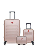 SWISS KOPPER - LOT DE 3 - Valise Grand Format, Valise Cabine XXS et Vanity WIL