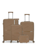 OBAGO - LOT DE 4 - Valises grand format, weekend, cabine et grand vanity VELA