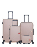 SWISS KOPPER - LOT DE 4 - Valise Grand Format, Valise Week-end, Valise Cabine et Vanity SPIEZ