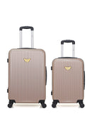 LPB LUGGAGE - LOT DE 2 - Valises weekend et cabine AGATA