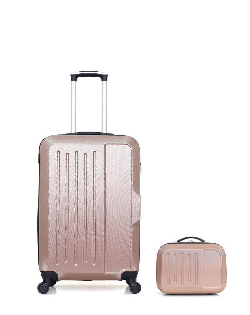 HERO - LOT DE 2 - Valises weekend et vanity VESUVIO