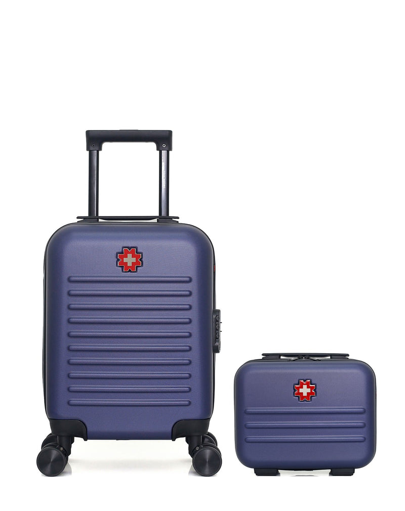 SWISS KOPPER - LOT DE 2 - Valises cabine XXS et vanity WIL