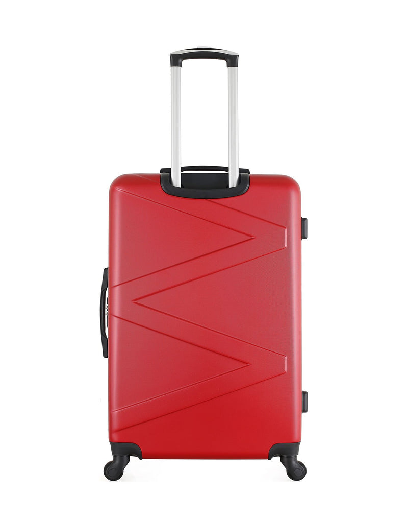 WAVE PARIS - Valise Grand Format ABS AMAZONE 4 Roues 75 cm