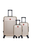 SWISS KOPPER - LOT DE 3 - Valise Grand Format, Valise Cabine et Valise Cabine XXS WIL