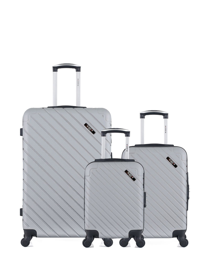 BLUESTAR - LOT DE 3 - Valises grand format, cabine et cabine XXS CITE