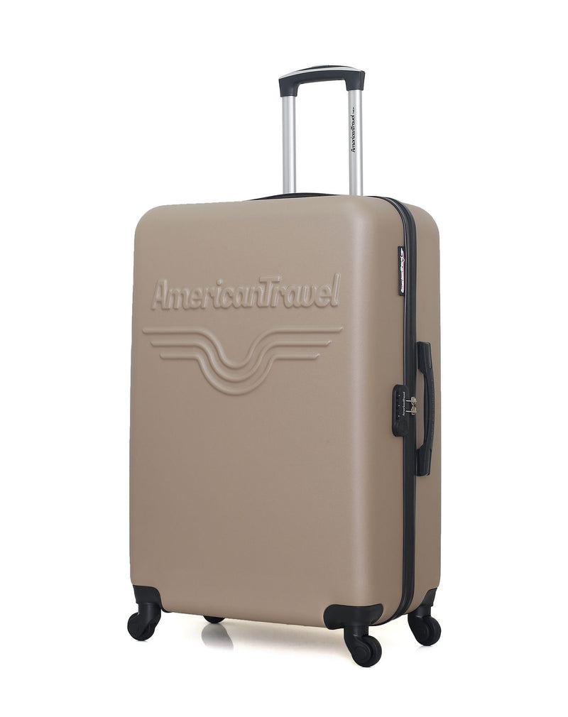 AMERICAN TRAVEL - LOT DE 2 - Valises grand format et vanity CHELSEA