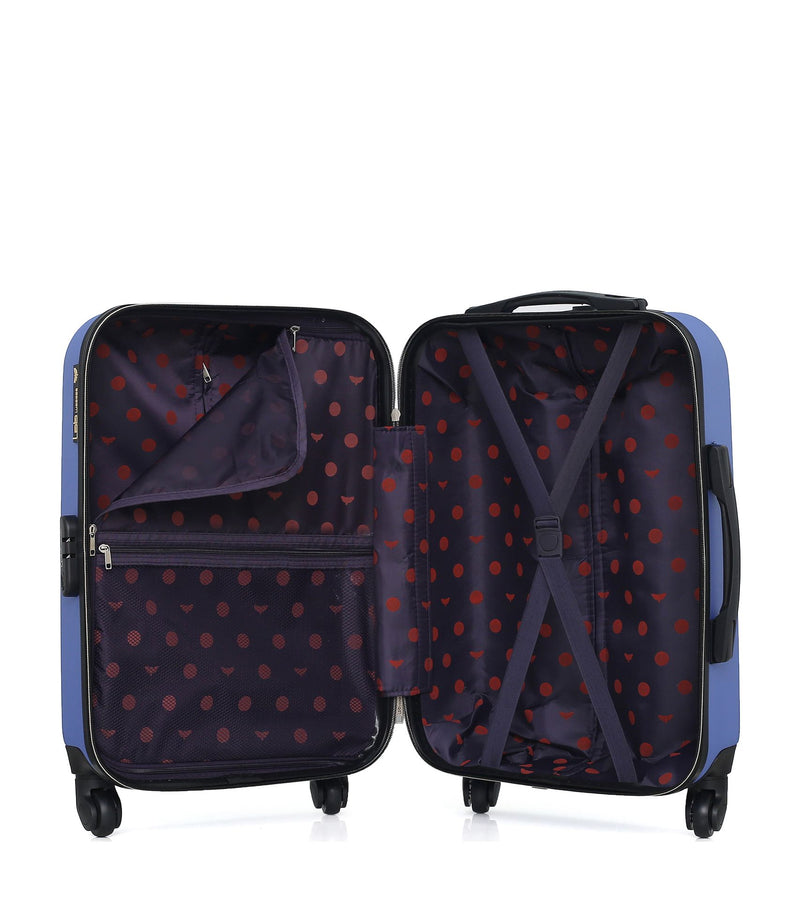 Lot de 2 - Valise cabine et vanity ELEONOR