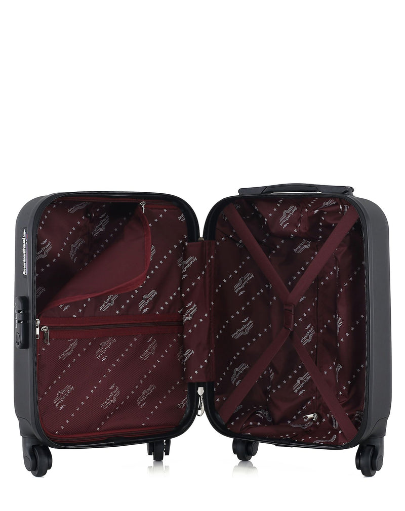 AMERICAN TRAVEL - Valise Cabine XXS BRONX 46 cm 4 Roues