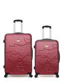 LPB LUGGAGE - LOT DE 2 - Valises grand format et weekend AELYS