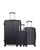 AMERICAN TRAVEL - LOT DE 3 - Valises grand format, cabine et cabine XXS SPR INGFIELD