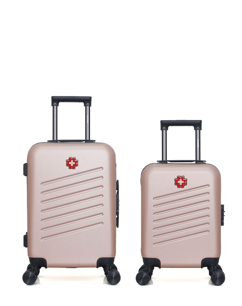 SWISS KOPPER - LOT DE 2 - Valises cabine et cabine XXS ZURICH