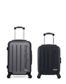 AMERICAN TRAVEL - LOT DE 2 - Valises cabine et cabine XXS BRONX