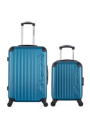 AMERICAN TRAVEL - LOT DE 2 - Valises weekend et cabine XXS BUDAPEST