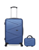 WAVE PARIS - Lot de 2 - Valises Grand Format et Vanity AMAZONE