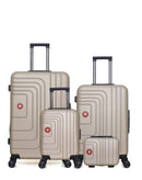 SWISS KOPPER - LOT DE 4 - Valise Grand Format, Valise Week-end, Valise Cabine XXS et Vanity RUTI