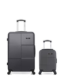 BLUESTAR - LOT DE 2 - Valises grand format et cabine XXS MIAMI