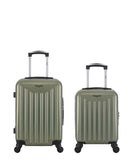 AMERICAN TRAVEL - LOT DE 2 - Valise Cabine et Valise Cabine XXS BROOKLYN