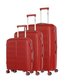 OBAGO - Set de 3 Valises ANDROMEDE 75 cm 4 Roues