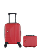 SWISS KOPPER - LOT DE 2 - Valise Cabine XXS et Vanity RUTI
