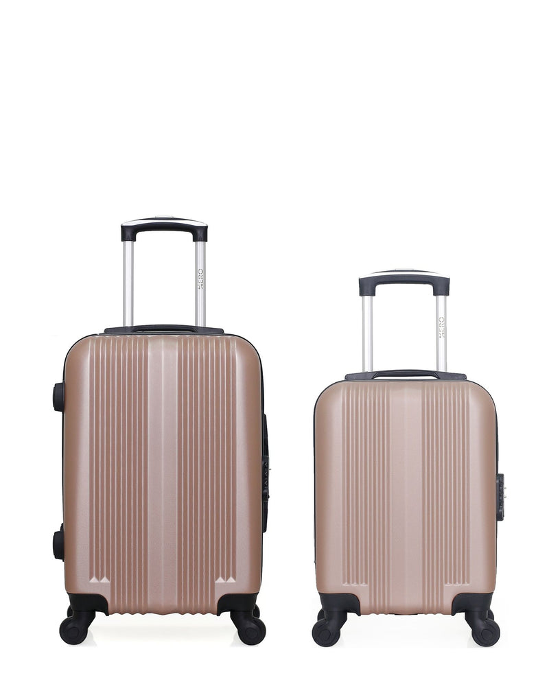 HERO - LOT DE 2 - Valises cabine et cabine XXS LIPARI