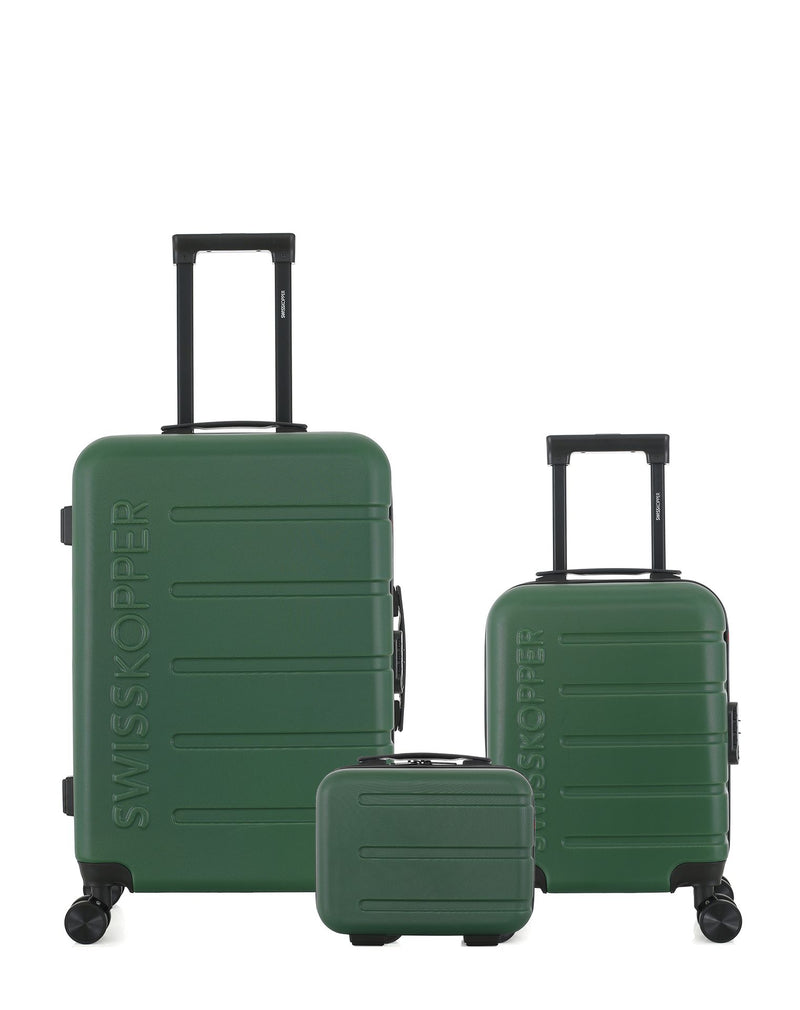 SWISS KOPPER - LOT DE 3 - Valises weekend, cabine XXS et vanity AIGLE