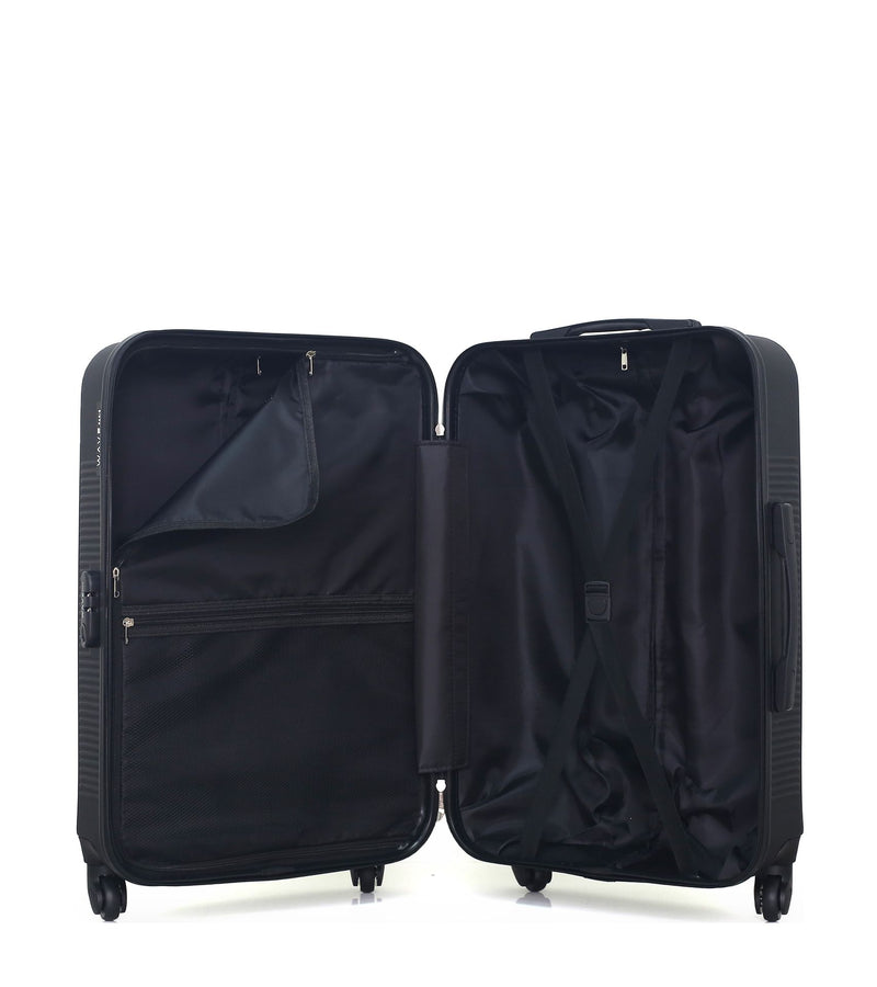 WAVE PARIS - Valise Weekend SELENGA 65 cm 4 Roues