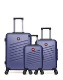 SWISS KOPPER - LOT DE 3 - Valise Week-end, Valise Cabine et Valise Cabine XXS ZURICH