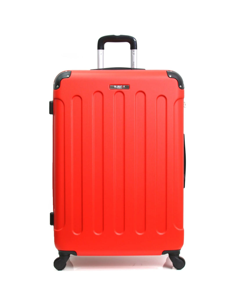BLUESTAR - Set de 3 Valises MADRID 75 cm 4 Roues