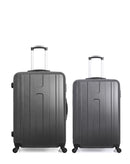 Lot de 2 Valises Rigides Grand Format et Taille Moyenne ATLANTA